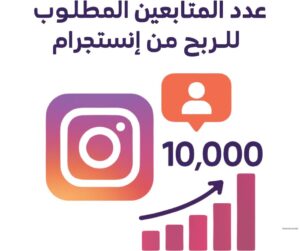 عدد المتابعين المطلوب للربح من إنستجرام